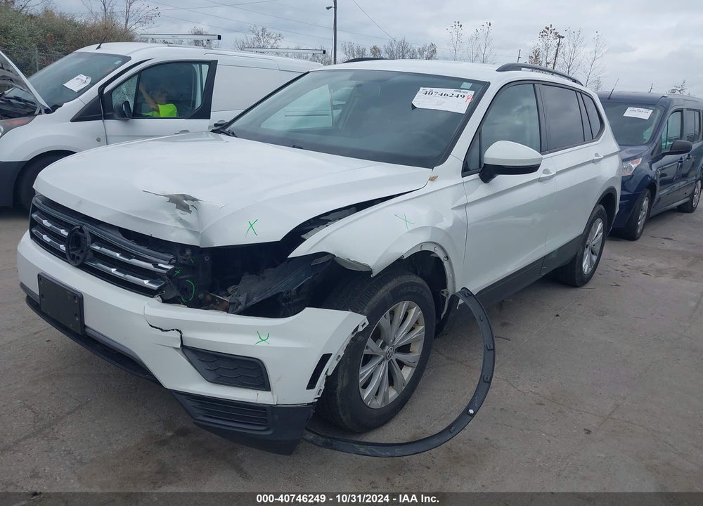 2018 VOLKSWAGEN TIGUAN 2.0T S VIN: 3VV0B7AX3JM109387