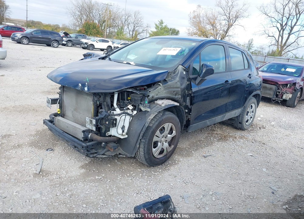 2017 CHEVROLET TRAX LS VIN: 3GNCJKSB4HL283738