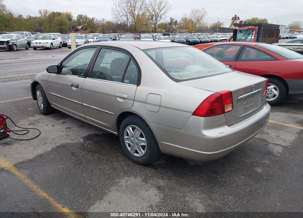 2002 HONDA CIVIC LX VIN: 1HGES16512L018096