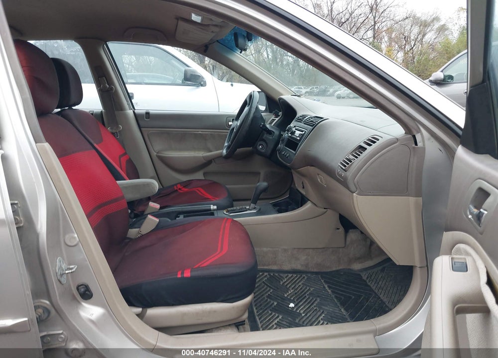 2002 HONDA CIVIC LX VIN: 1HGES16512L018096