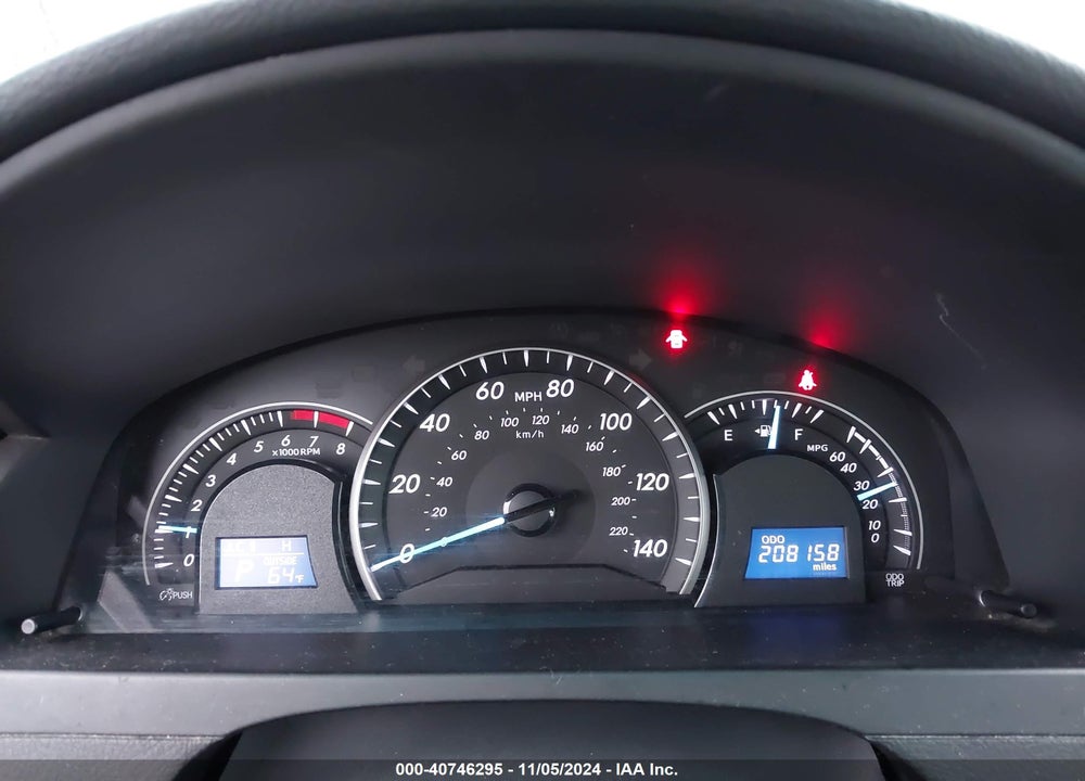 2012 TOYOTA CAMRY LE VIN: 4T1BF1FK4CU071409