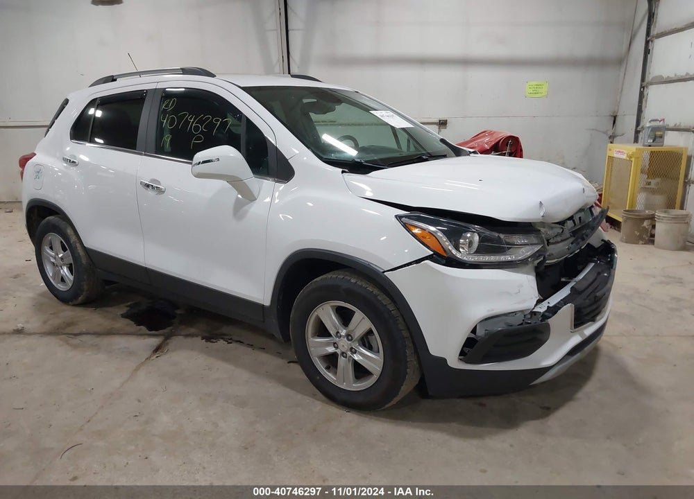 2019 CHEVROLET TRAX LT VIN: 3GNCJLSB0KL343964
