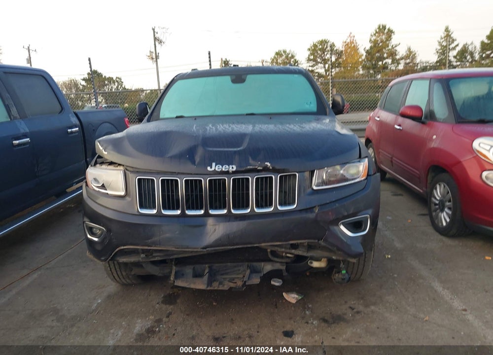 2014 JEEP GRAND CHEROKEE LAREDO VIN: 1C4RJEAG5EC519581