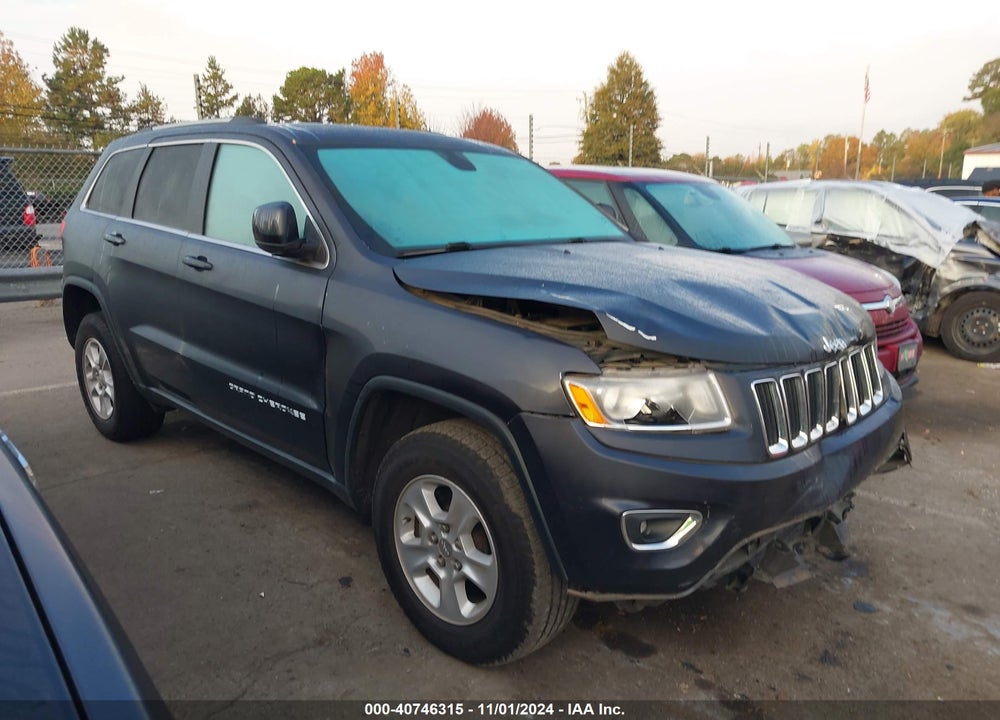 2014 JEEP GRAND CHEROKEE LAREDO VIN: 1C4RJEAG5EC519581