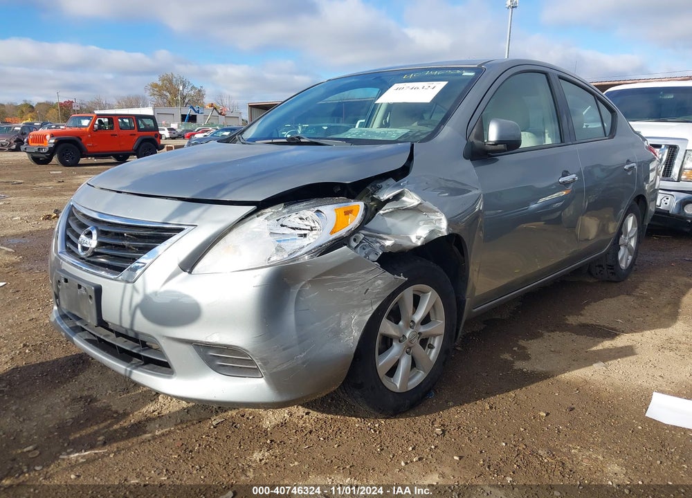 2014 NISSAN VERSA 1.6 SV VIN: 3N1CN7APXEL847589