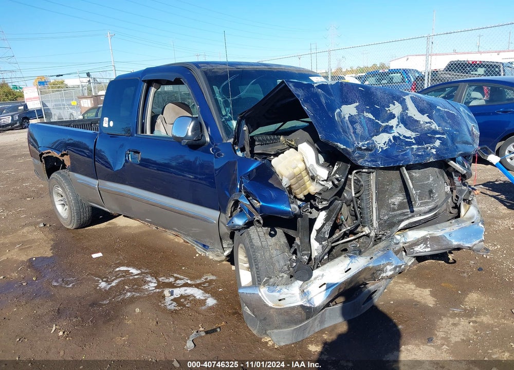 1999 GMC SIERRA 1500 SLE VIN: 2GTEC19V8X1557884