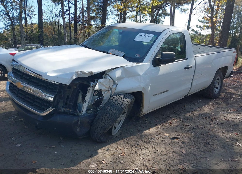 2018 CHEVROLET SILVERADO 1500 WT VIN: 1GCNKNEH4JZ111109
