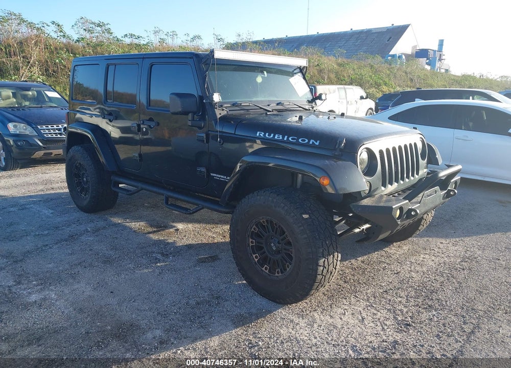 2014 ANGLER JEEP WR UNLIMITED RUBICON VIN: 1C4BJWFG1EL165915