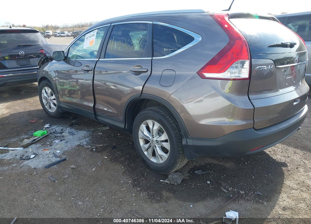 2014 HONDA CR-V EX-L VIN: 2HKRM4H75EH712373