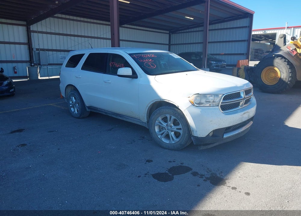 2013 DODGE DURANGO SXT VIN: 1C4RDJAG8DC584584