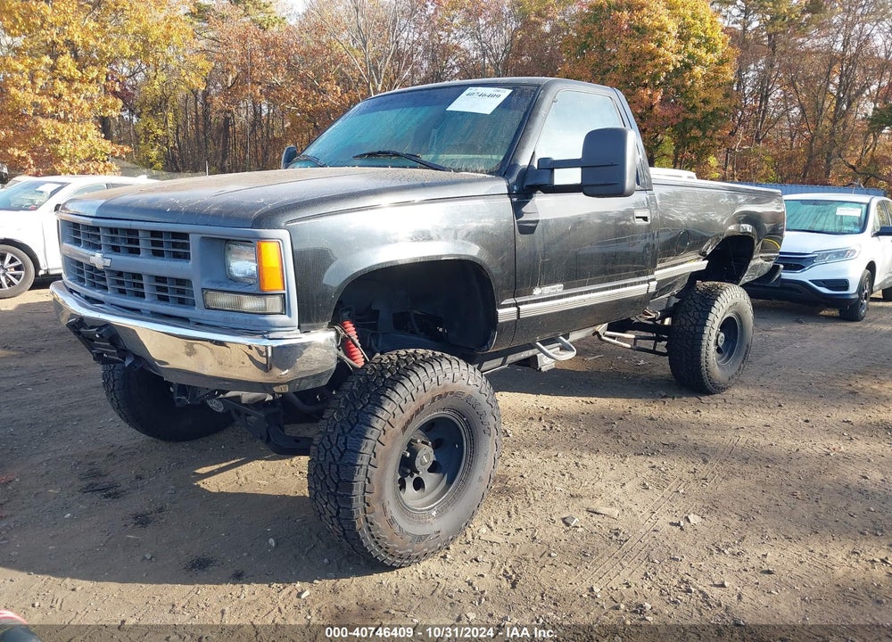 1997 CHEVROLET K1500 FLEETSIDE W/T VIN: 1GCEK14W0VZ212582