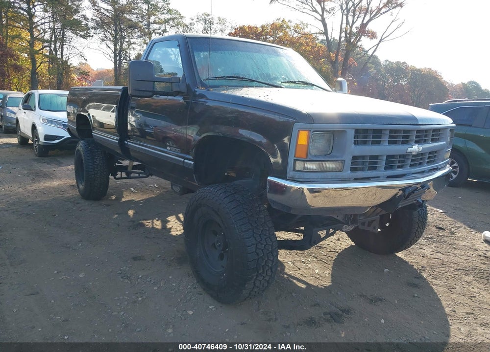 1997 CHEVROLET K1500 FLEETSIDE W/T VIN: 1GCEK14W0VZ212582