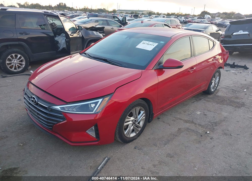 2020 HYUNDAI ELANTRA VIN: 5NPD84LF0LH596977