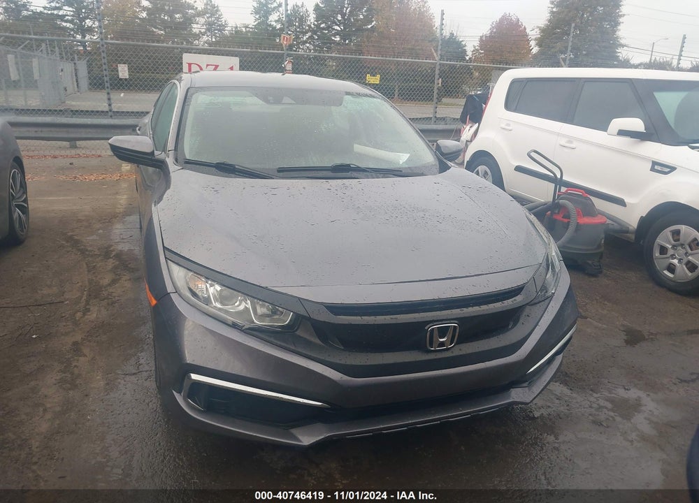 2019 HONDA CIVIC LX VIN: 19XFC2F67KE013055