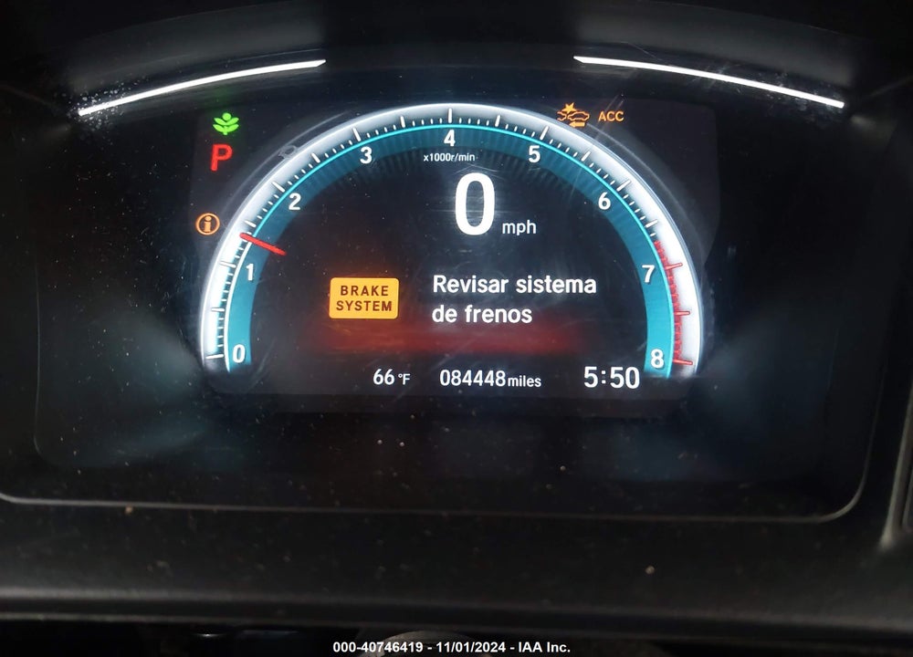 2019 HONDA CIVIC LX VIN: 19XFC2F67KE013055