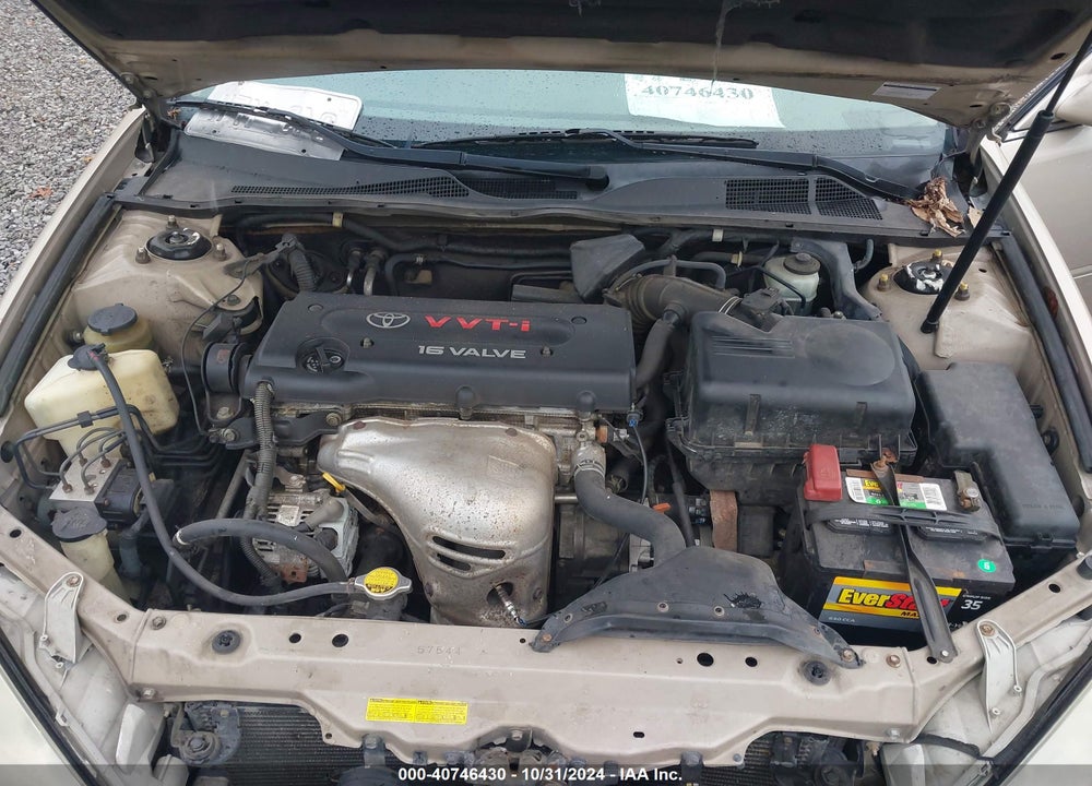 2002 TOYOTA CAMRY LE VIN: 4T1BE32K32U512157