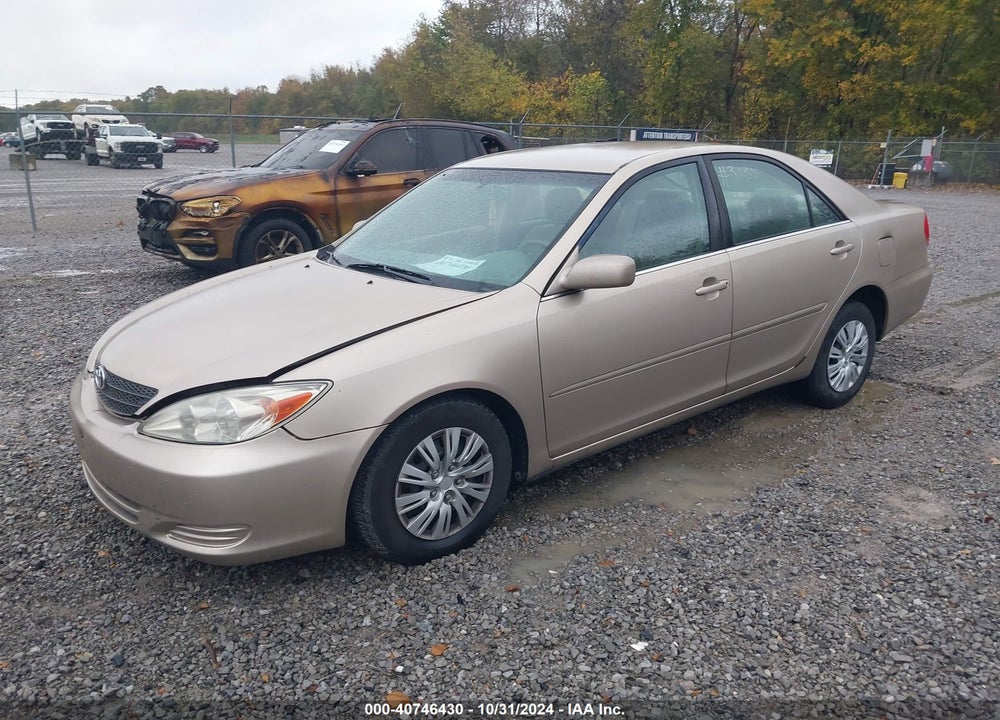 2002 TOYOTA CAMRY LE VIN: 4T1BE32K32U512157