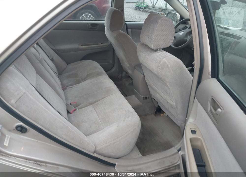 2002 TOYOTA CAMRY LE VIN: 4T1BE32K32U512157