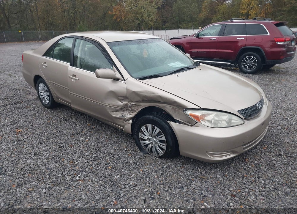 2002 TOYOTA CAMRY LE VIN: 4T1BE32K32U512157