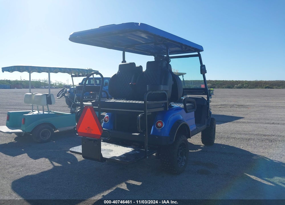 2023 GOLF CART OTHER VIN: 7R4BL4BA4PS052676