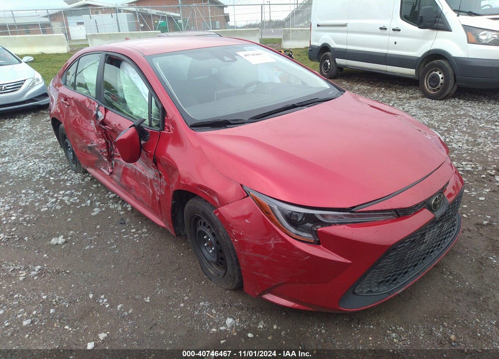 2021 TOYOTA COROLLA LE VIN: JTDEPMAE1MJ143185