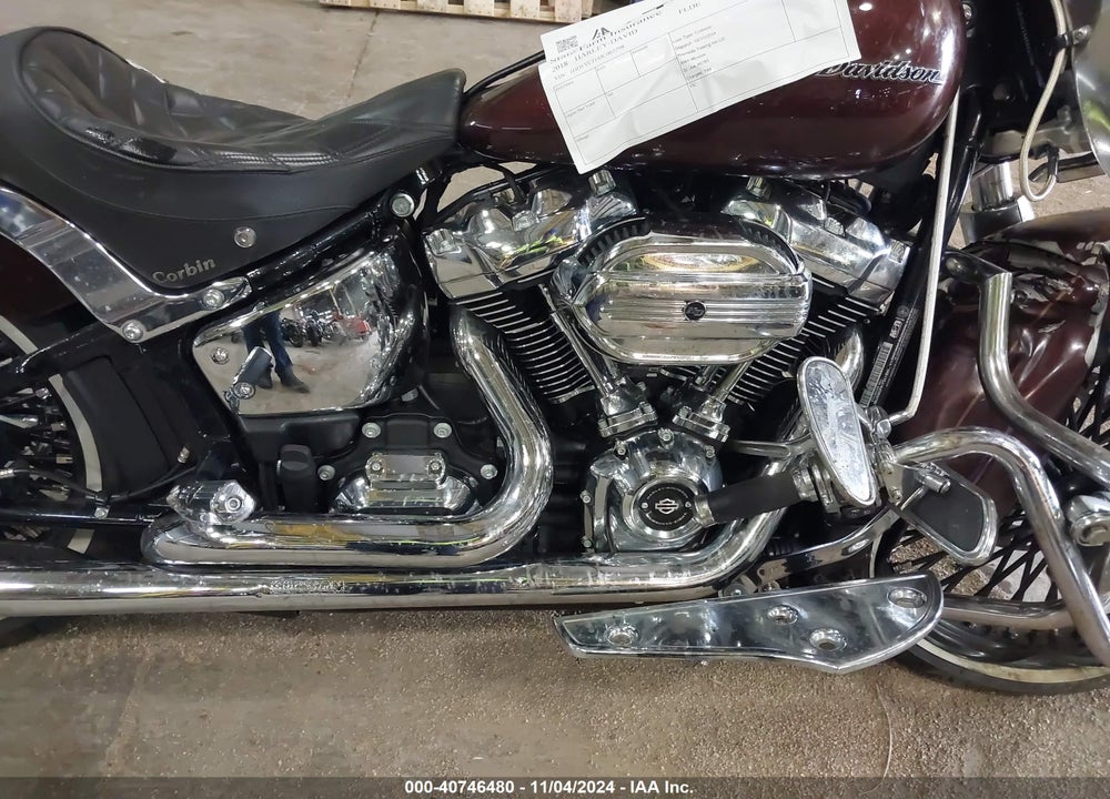 2018 HARLEY-DAVIDSON FLDE DELUXE VIN: 1HD1YCJ14JC063798
