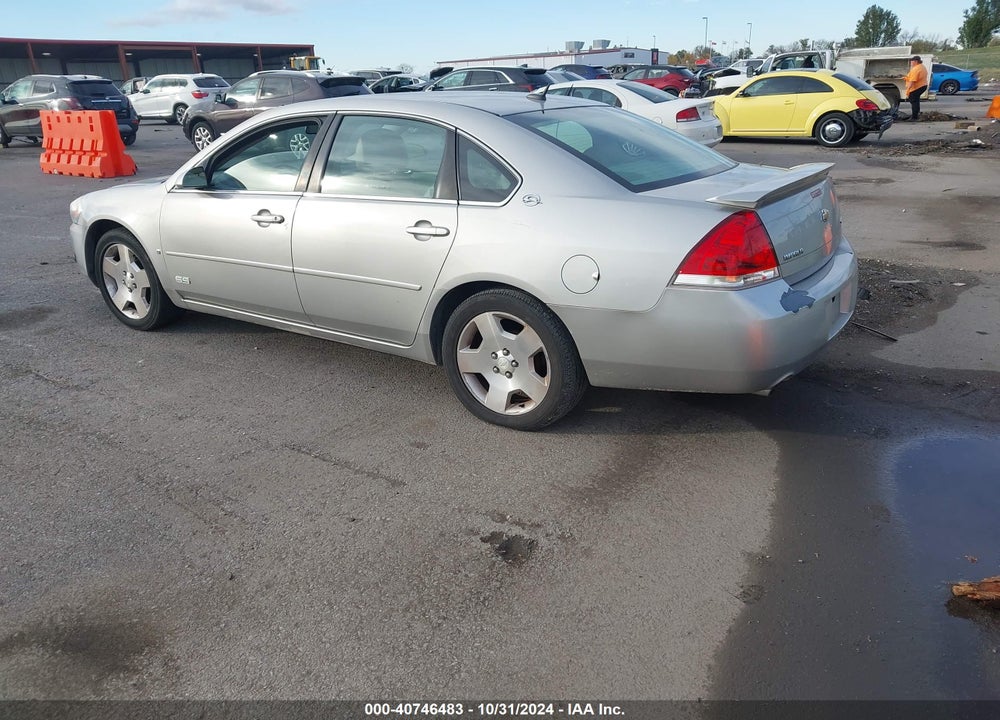 2008 CHEVROLET IMPALA  SS VIN: 2G1WD58C089114021