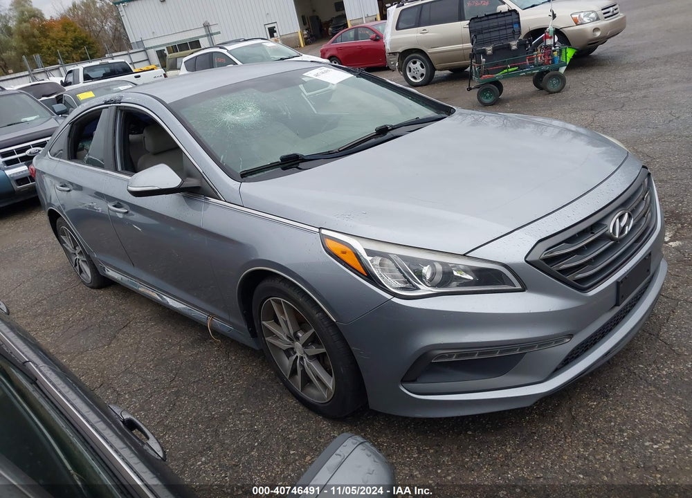 2017 HYUNDAI SONATA SPORT 2.0T VIN: 5NPE34ABXHH510424