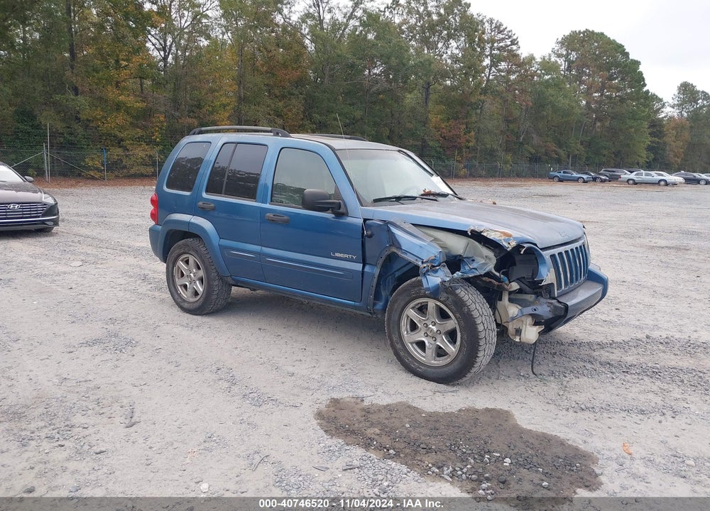 2004 JEEP LIBERTY LIMITED EDITION VIN: 1J4GK58K04W254817