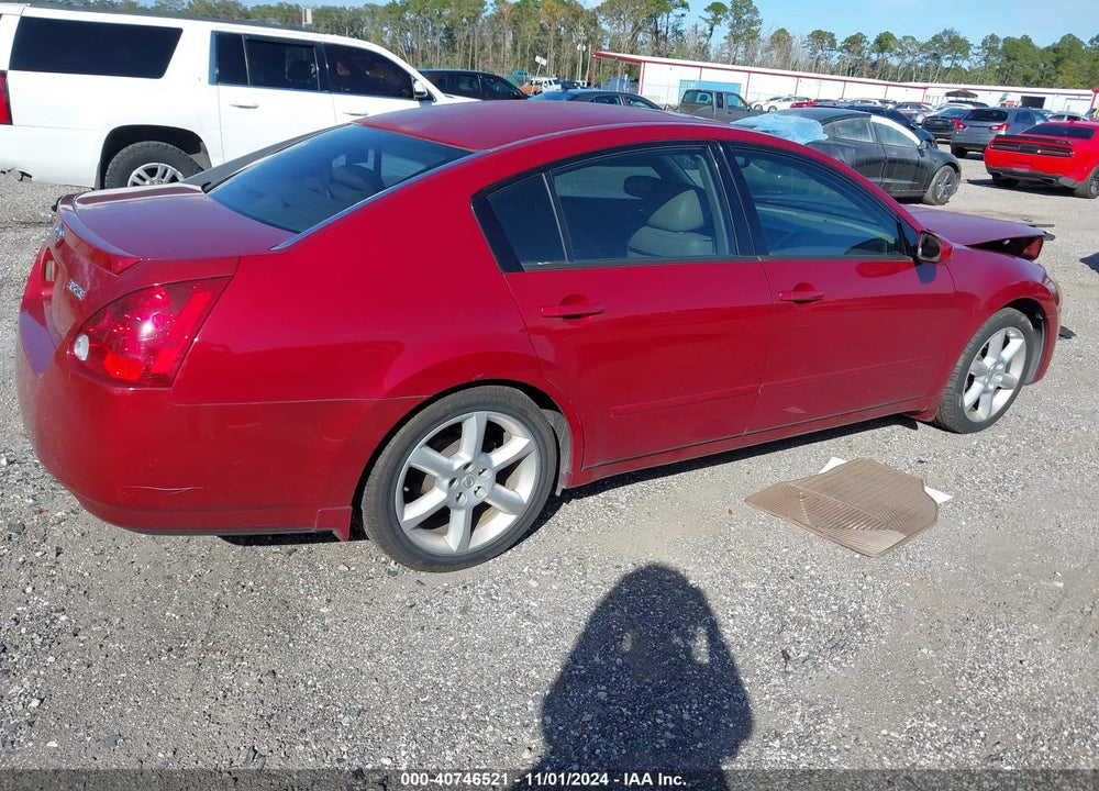 2005 NISSAN MAXIMA SE/SL VIN: 1N4BA41E75C820028