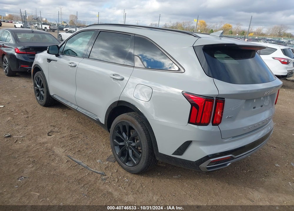 2022 KIA SORENTO SX VIN: 5XYRKDLF7NG156160