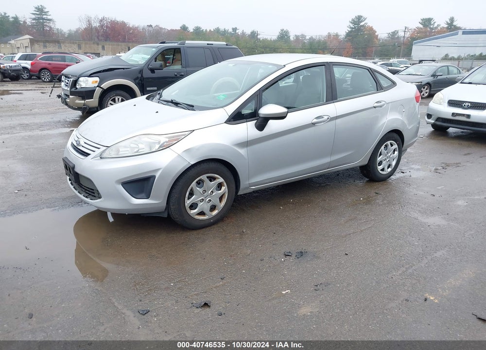 2012 FORD FIESTA S VIN: 3FADP4AJ0CM101011
