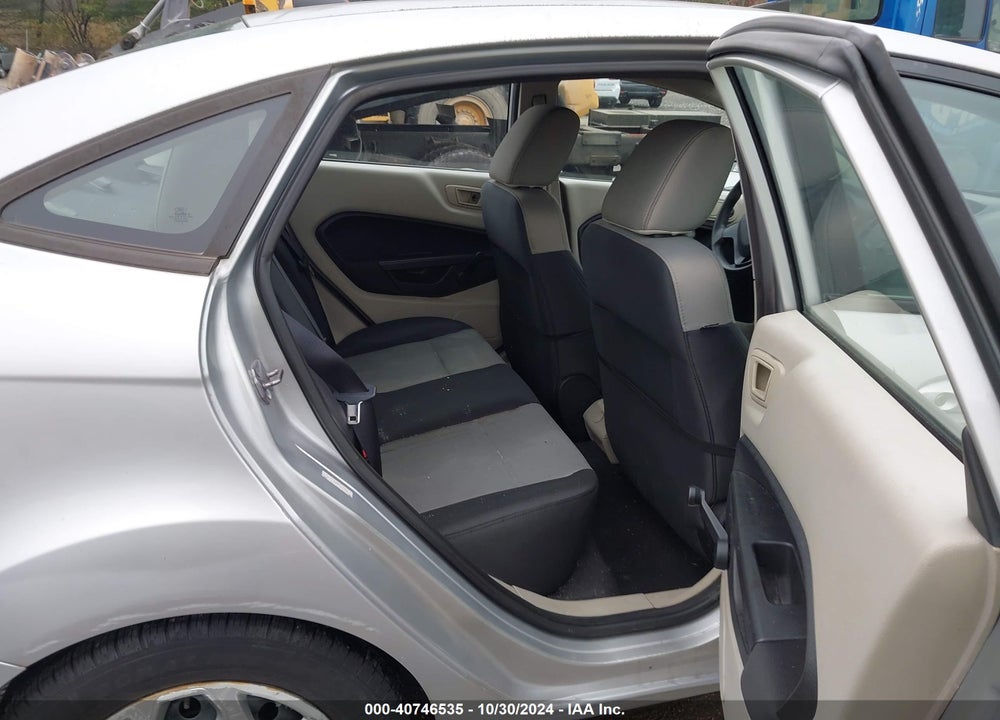 2012 FORD FIESTA S VIN: 3FADP4AJ0CM101011