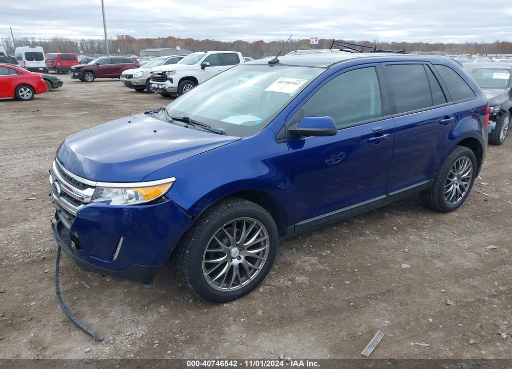 2013 FORD EDGE SEL VIN: 2FMDK4JC2DBA99058