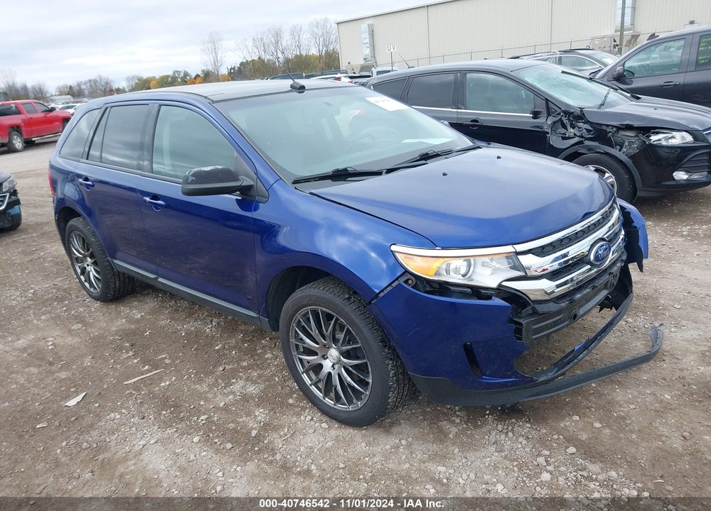 2013 FORD EDGE SEL VIN: 2FMDK4JC2DBA99058