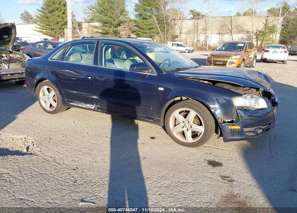 2005 AUDI A4 2.0T VIN: WAUDF68E25A519472