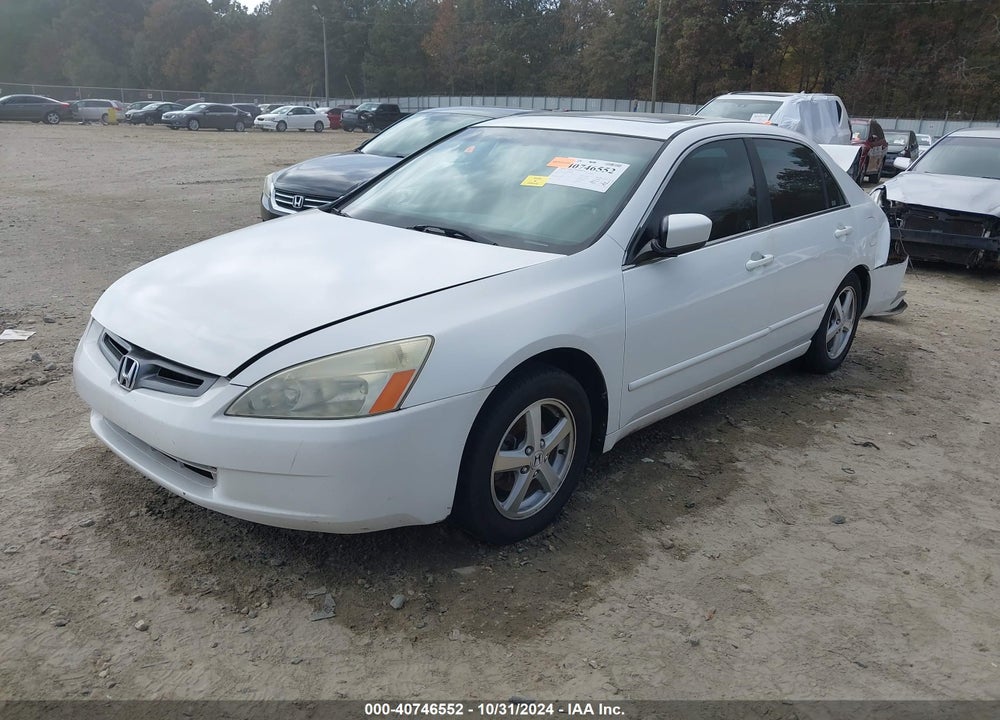 2003 HONDA ACCORD 2.4 EX VIN: 1HGCM56643A087461