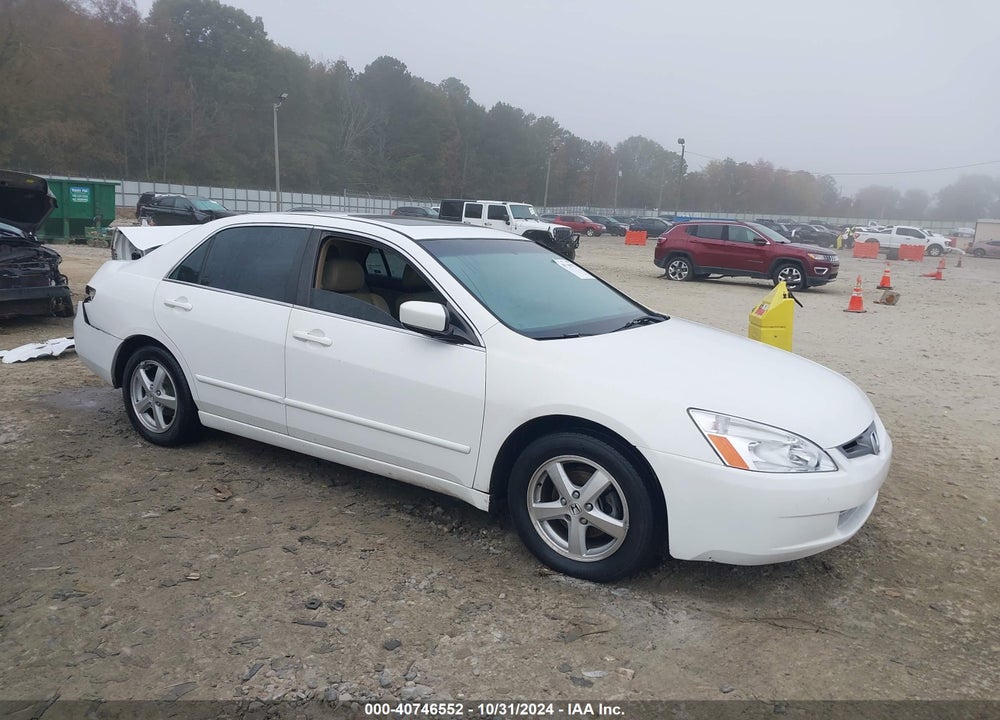 2003 HONDA ACCORD 2.4 EX VIN: 1HGCM56643A087461