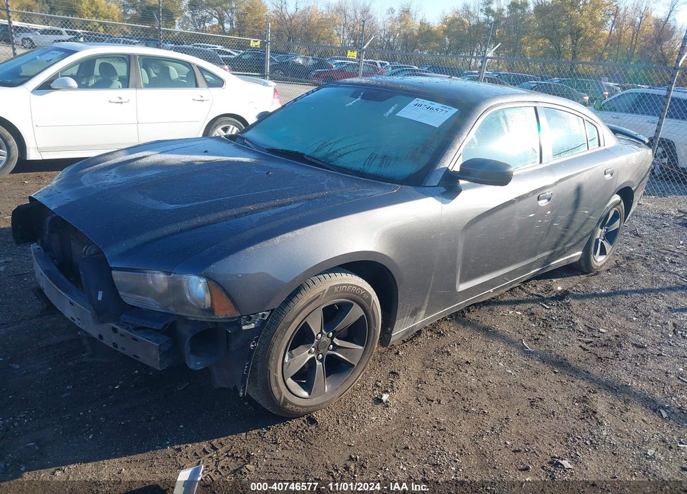2013 DODGE CHARGER SE VIN: 2C3CDXBG5DH584339