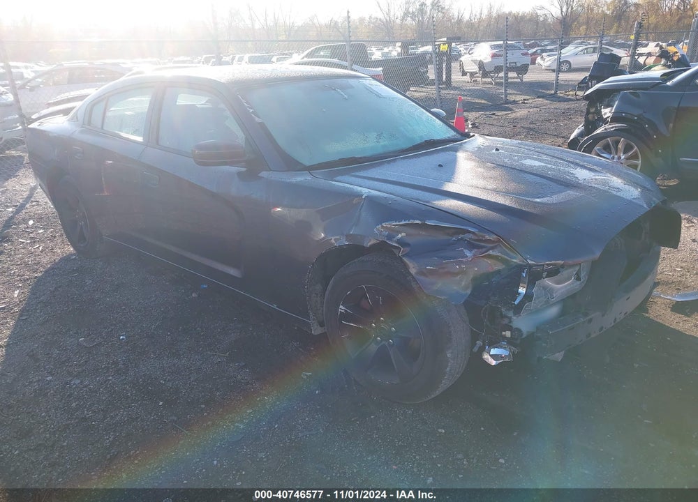2013 DODGE CHARGER SE VIN: 2C3CDXBG5DH584339