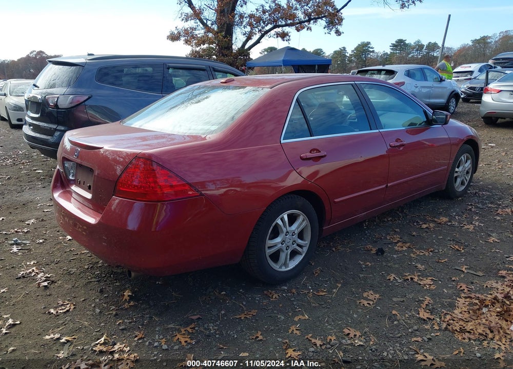 2007 HONDA ACCORD 2.4 EX VIN: 1HGCM56767A057568