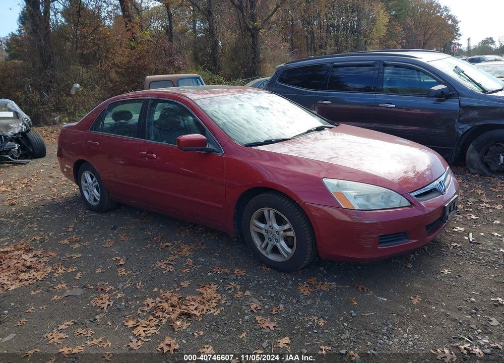 2007 HONDA ACCORD 2.4 EX VIN: 1HGCM56767A057568