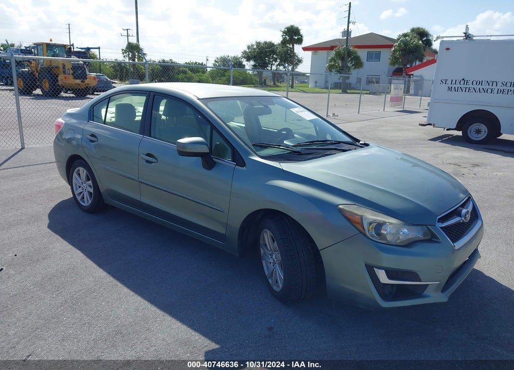 2015 SUBARU IMPREZA 2.0I PREMIUM VIN: JF1GJAC65FH005454