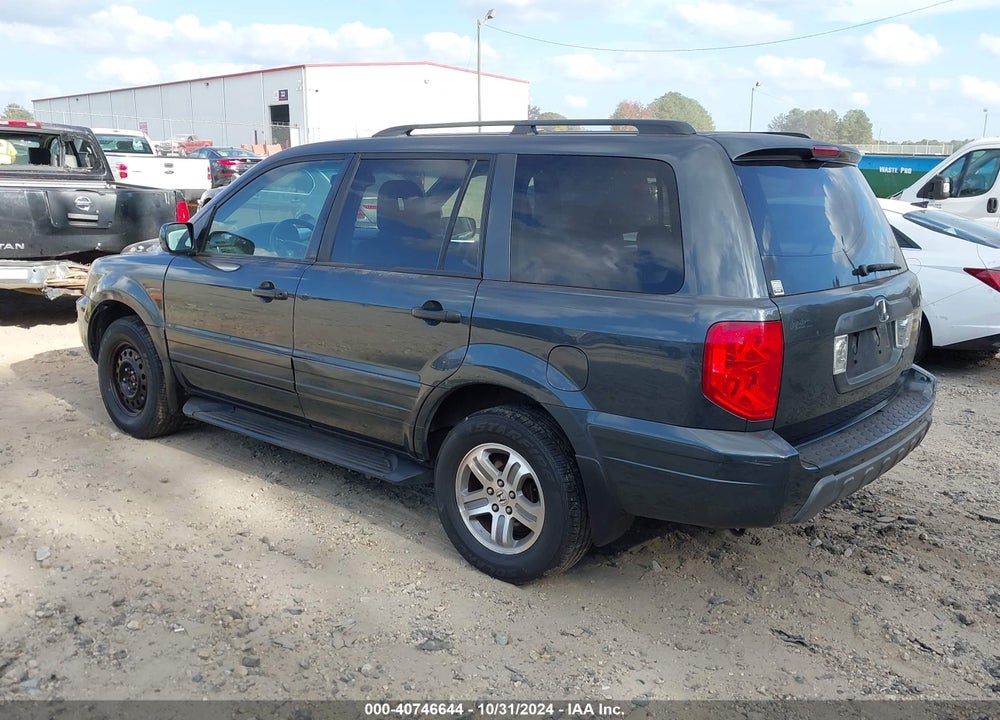 2003 HONDA PILOT EX-L VIN: 2HKYF18733H567755