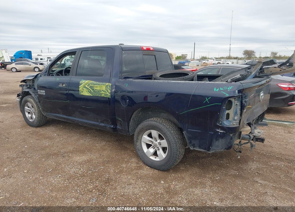 2013 RAM 1500 SLT VIN: 1C6RR6LG8DS575943