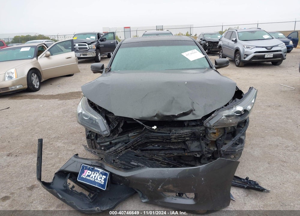 2013 HONDA ACCORD EX VIN: 1HGCR2F7XDA068083