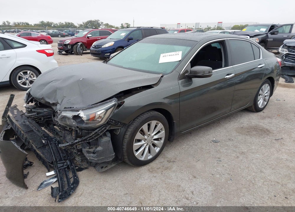 2013 HONDA ACCORD EX VIN: 1HGCR2F7XDA068083