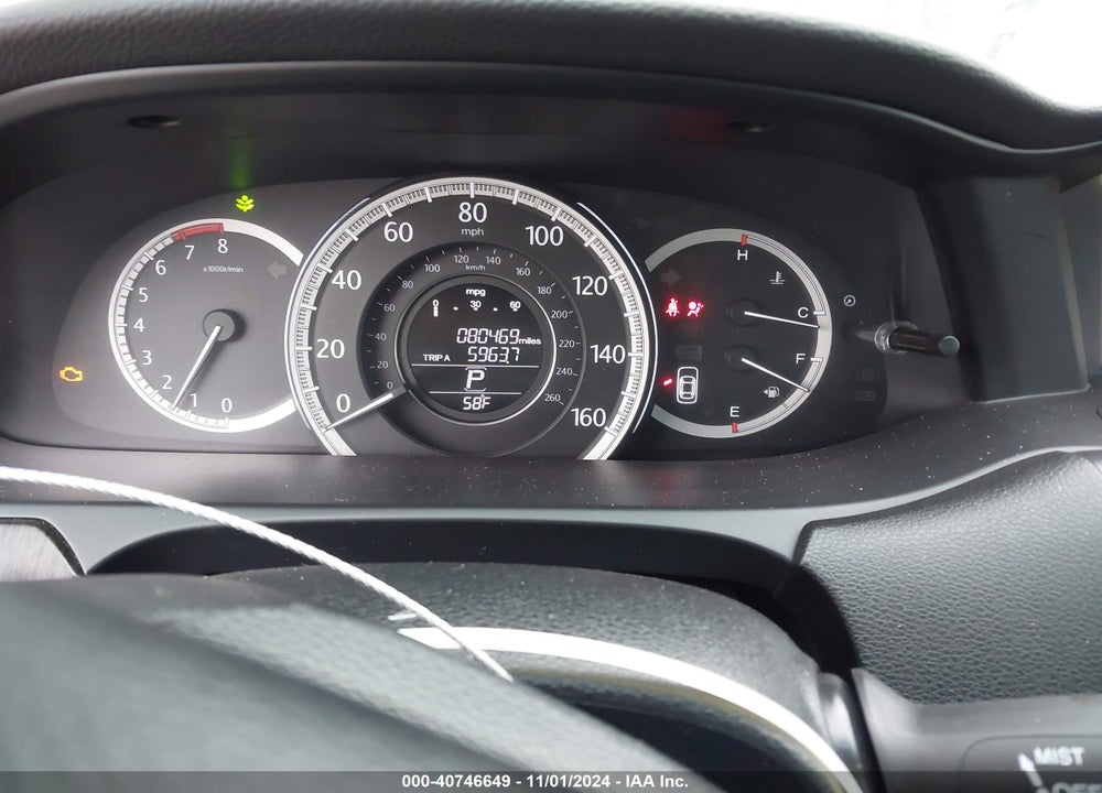 2013 HONDA ACCORD EX VIN: 1HGCR2F7XDA068083