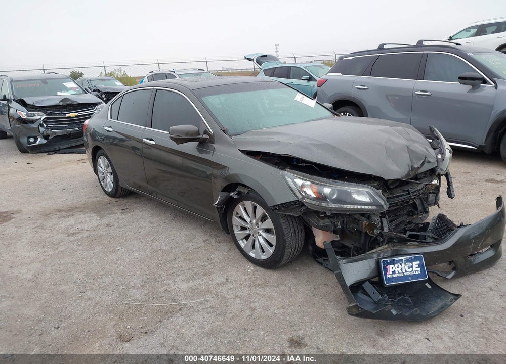 2013 HONDA ACCORD EX VIN: 1HGCR2F7XDA068083