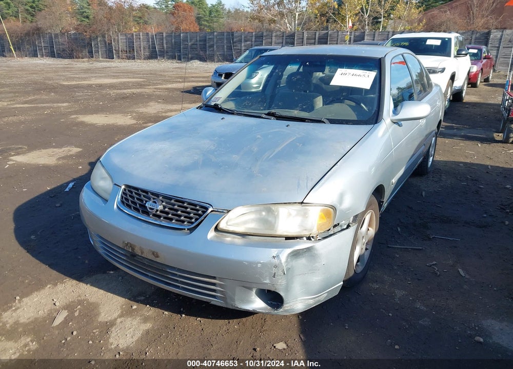 2002 NISSAN SENTRA GXE VIN: 3N1CB51A22L550059